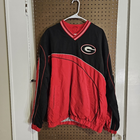 Vintage University Of Georgia Bulldogs 58  Sport Pullover - Picture 1 of 11